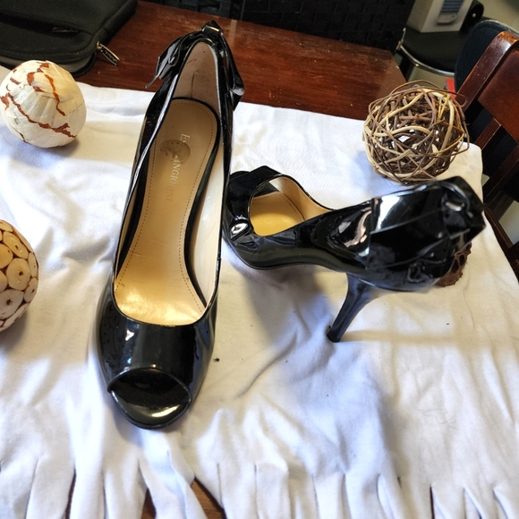 Black Heel Sandals - Picture 7 of 7